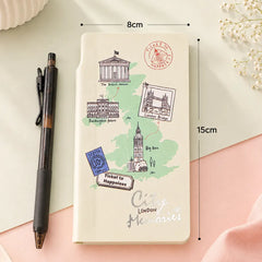 City Memories Pen Attached Diary