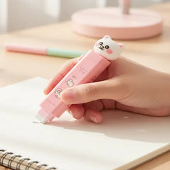 Lovely Pink Kitty Eraser Soft Rubber Design