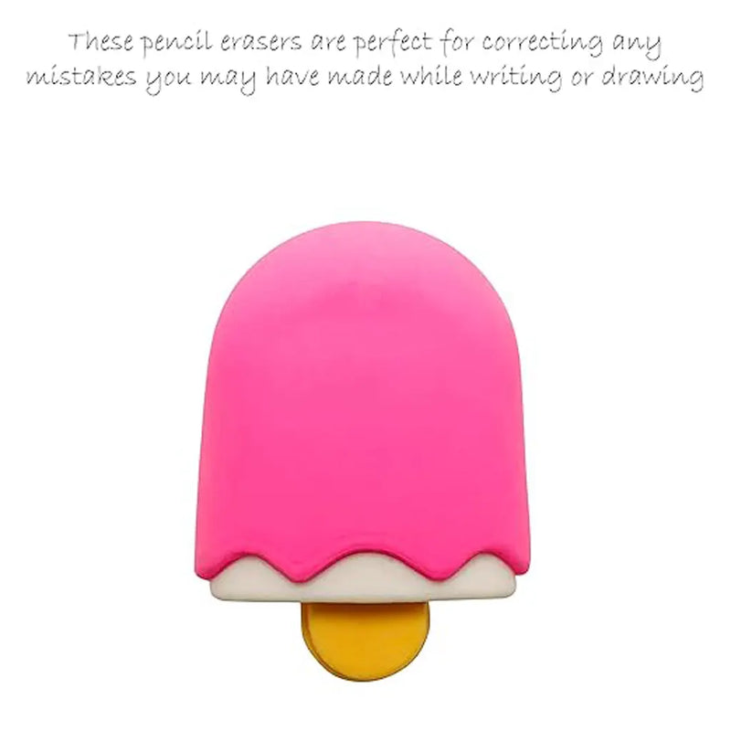 Mini Ice Cream Bar Eraser Kawaii Desk Accessory