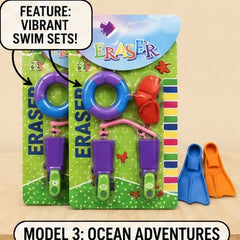 Colorful Creative Eraser Gift Pack