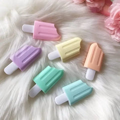 Ice-Cream Stick Popsicle Shape Highlighter - Set of 6