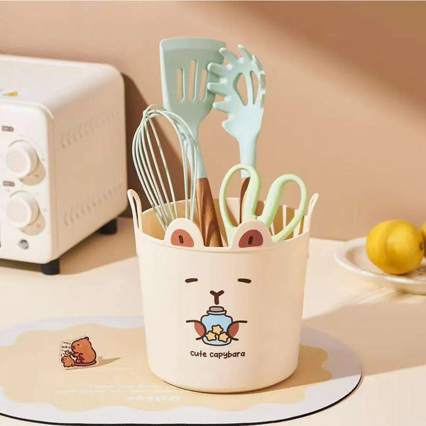 Kawaii Capybara Mini Organizer Basket