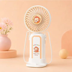 Chilly Charmers Cute Mini Rechargeable Fan