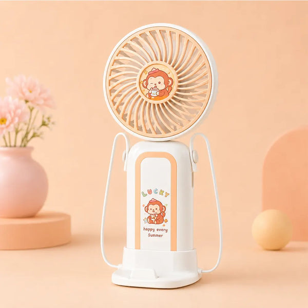 Chilly Charmers Cute Mini Rechargeable Fan