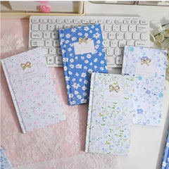 Fresh & Floral Bow Charm H5 Hardbound Handbook Diary