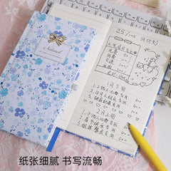 Fresh & Floral Bow Charm H5 Hardbound Handbook Diary