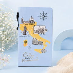 City Memories Pen Attached Diary