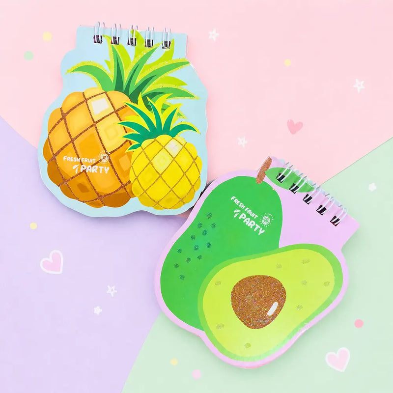 Fruit Shaped Mini Spiral Memo Pad -Mini Notepad