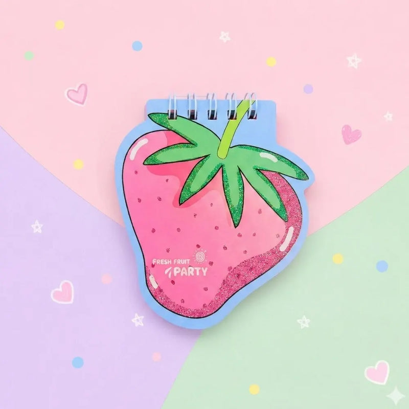 Fruit Shaped Mini Spiral Memo Pad -Mini Notepad