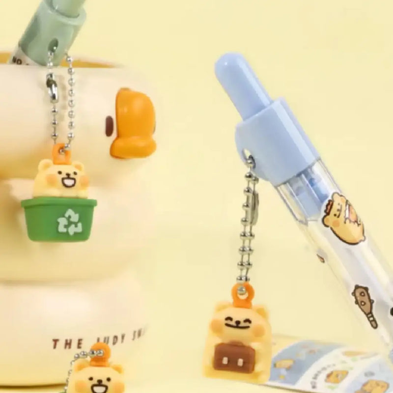 BearisBug Kawaii Gel Pen with Stickers – Customizable Design