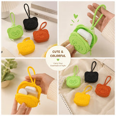 Cute Silicone Coin Pouch Keychain