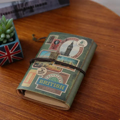Vintage Retro Style Journal-Scrapbook
