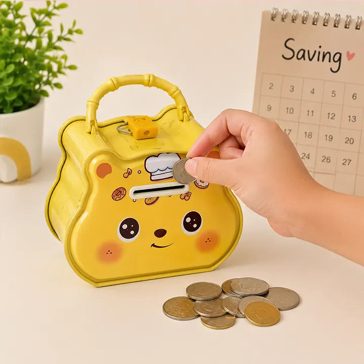 Cute Bear Money Saving Box