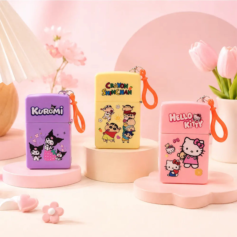 Lighter Shape Portable Mini Fan With Key Chain