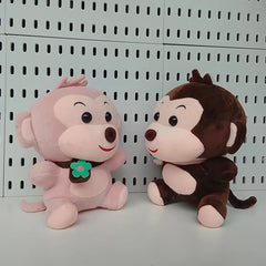 Kawaii Scarf Monkey Plush Toy 30 Cm Cute Buddy