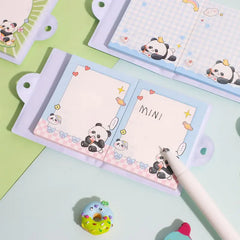 Happy Panda Mini Pocket Diary with Lock & Key