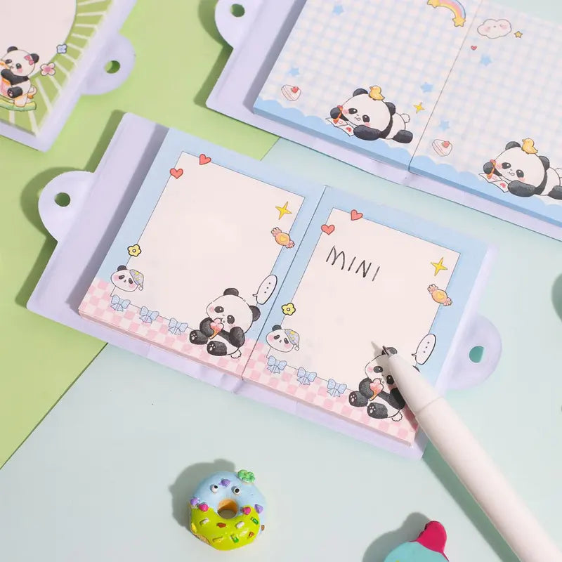 Happy Panda Mini Pocket Diary with Lock & Key
