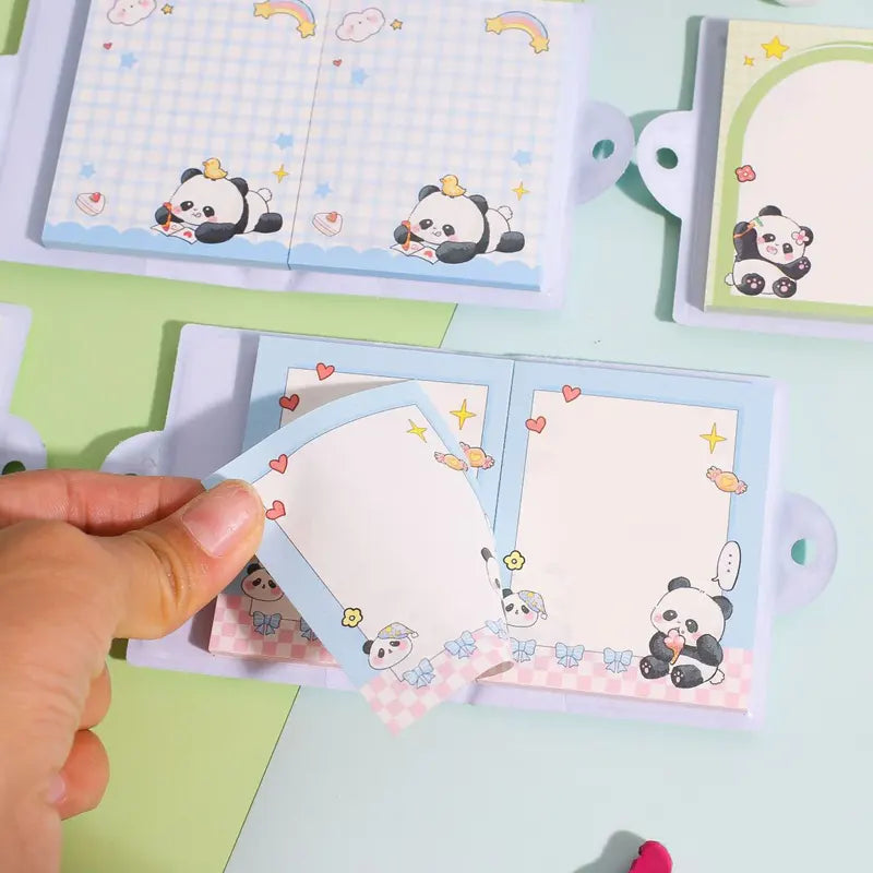 Happy Panda Mini Pocket Diary with Lock & Key