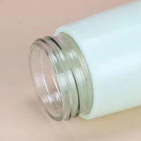 400ml ATP Glass Bottle Nice Design Insulated Tumbler Coffee Travel Mug Vacuum Insulated Glass Cup Simple Student Office