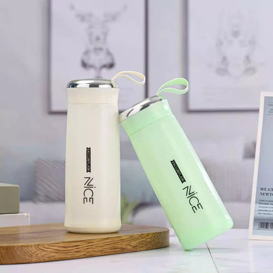 400ml ATP Glass Bottle Nice Design Insulated Tumbler Coffee Travel Mug Vacuum Insulated Glass Cup Simple Student Office