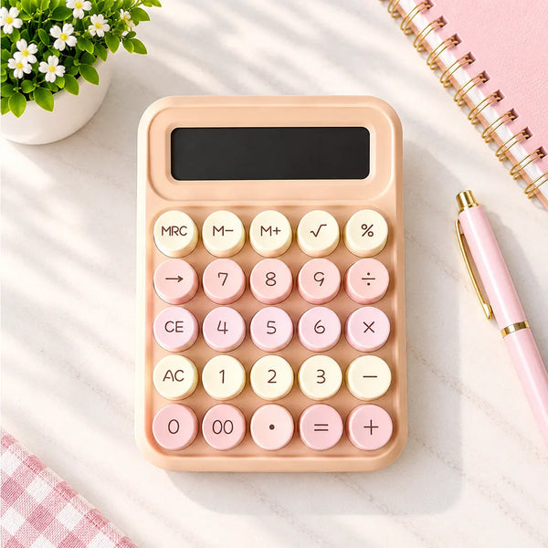 Multi-Color LCD Calculator