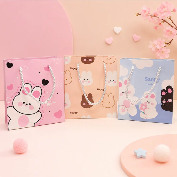 Pastel Bunny Gift Paper Bag