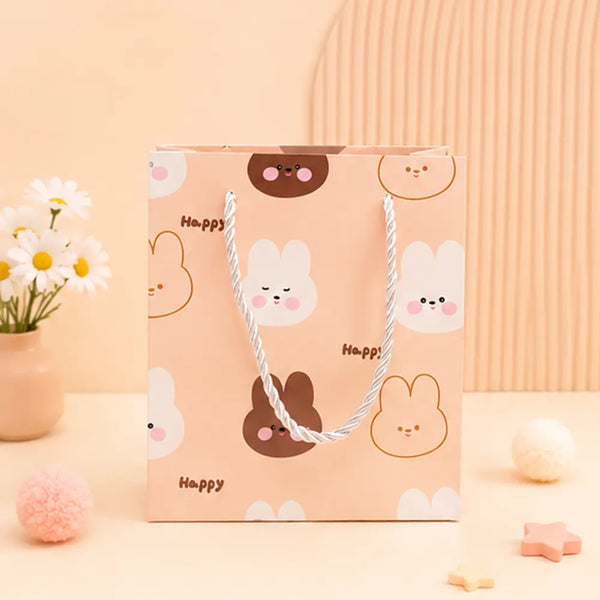 Pastel Bunny Gift Paper Bag