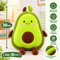 Cute Avocado Plush Toy - 30 cm