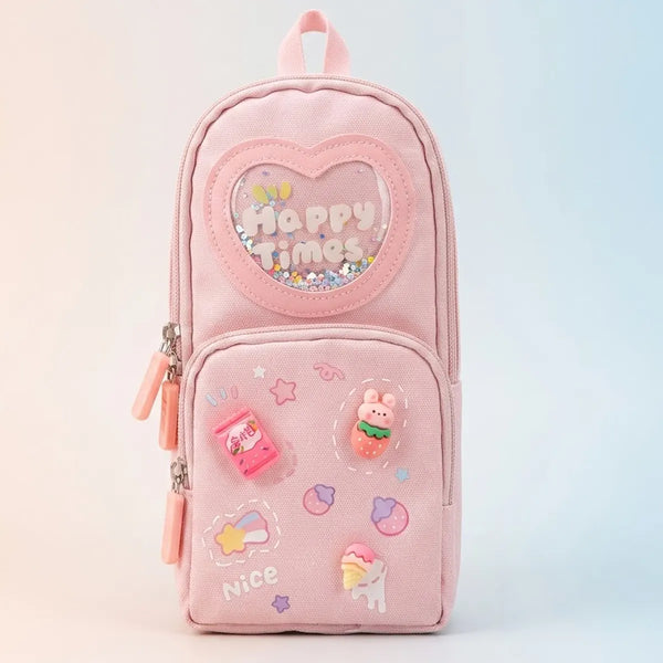Kawaii Multi-Layer Large Capacity Pencil Case