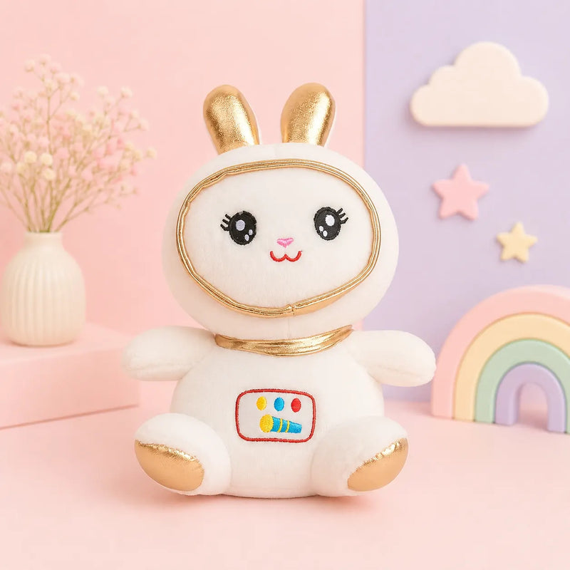 Cute Bunny Astronaut Figurine 30cm Space Buddy