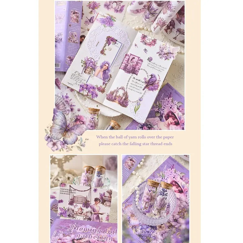 Multi shade Aesthetic Sticker Box for decor