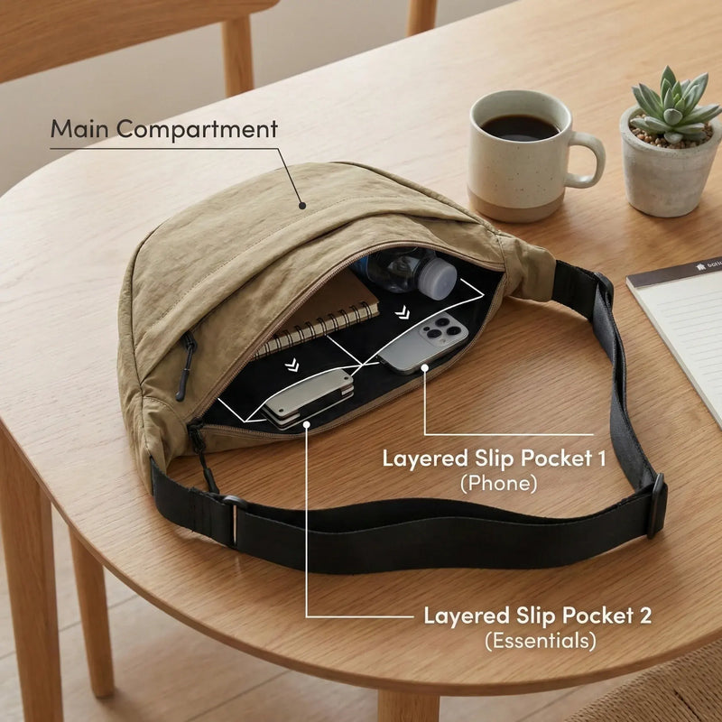 Lightweight Crossbody Unisex Shoulder Bag