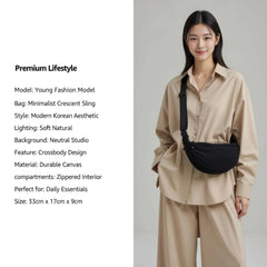 Lightweight Crossbody Unisex Shoulder Bag