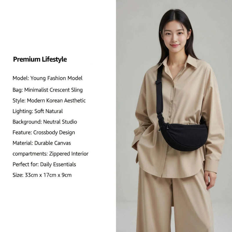 Lightweight Crossbody Unisex Shoulder Bag