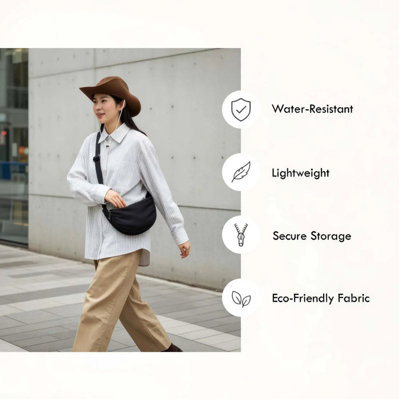 Lightweight Crossbody Unisex Shoulder Bag