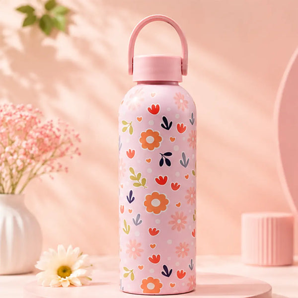 Floral Printed Steel Bottles -750ml