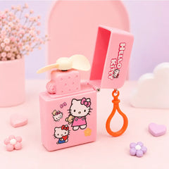 Lighter Shape Portable Mini Fan With Key Chain