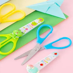 Cute Animal Design Colorful Safety Scissors