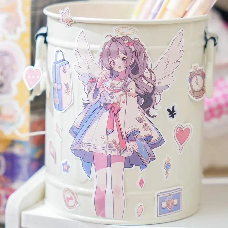 Kawaii Sweet And Playful Character Design Stickers Book