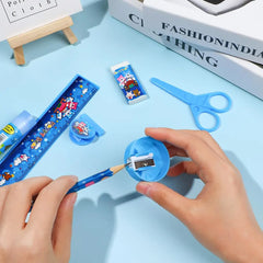 Happy Bear Cartoon Pattern Kawaii Stationery Kit Set