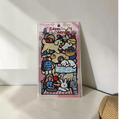 Cute Animal Cozy Life Sticker