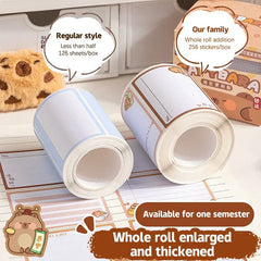 Cute Capybara & Panda Creative Pull-out Sticky Notes