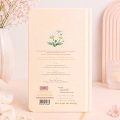 Daisy Bloom Pastel Vibe Journal with Bookmark and Stickers