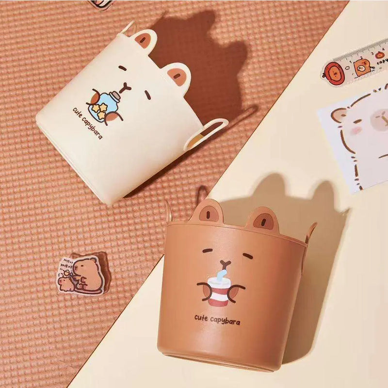 Kawaii Capybara Mini Organizer Basket