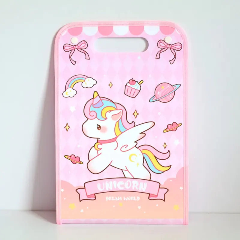 Unicorn File Folder A4 With 12 Layers