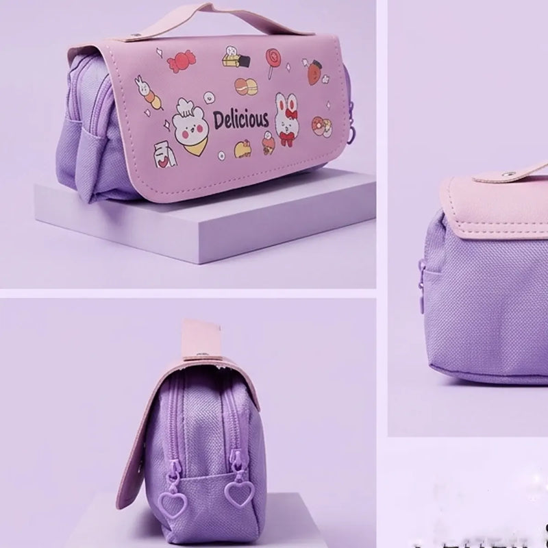 Delicious Bunny Pouch with Donut Charm