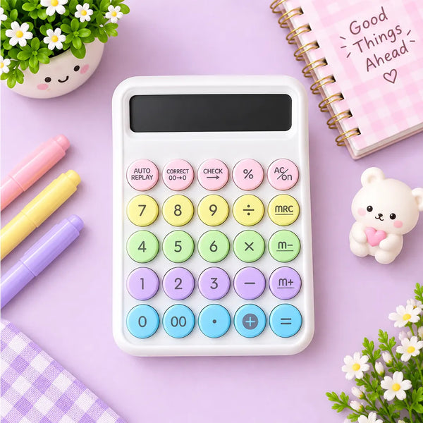 Cute Aesthetic Digital Calculator