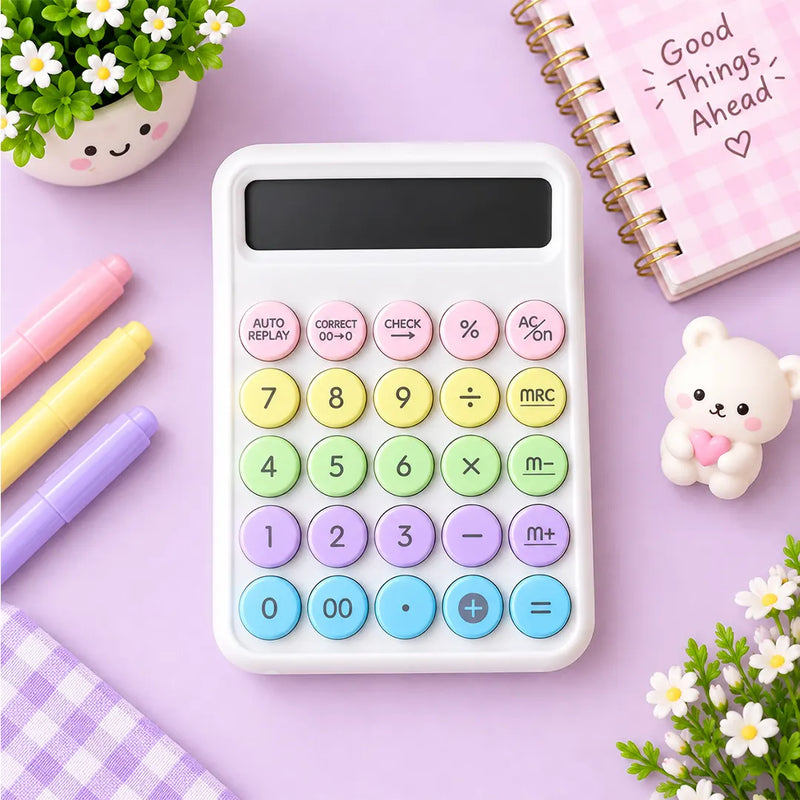 Cute Aesthetic Digital Calculator