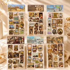 Vintage Frame Sticker Set