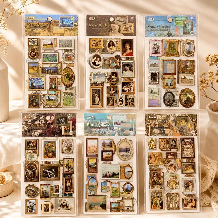 Vintage Frame Sticker Set